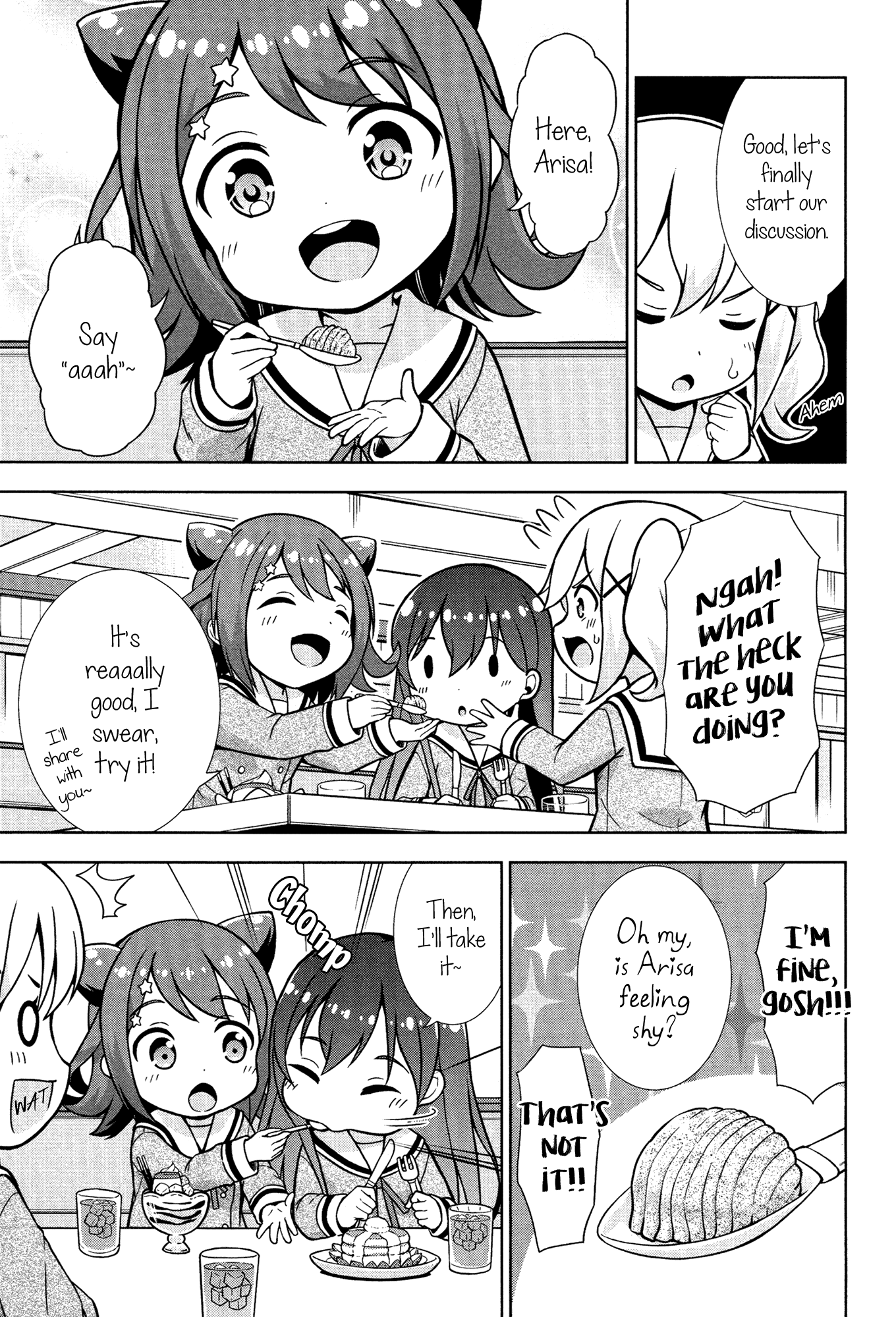 BanG Dream! Girls Band Party!☆PICO Comic Anthology Chapter 22 page 3 - Chapter 22: Popipa MEETING