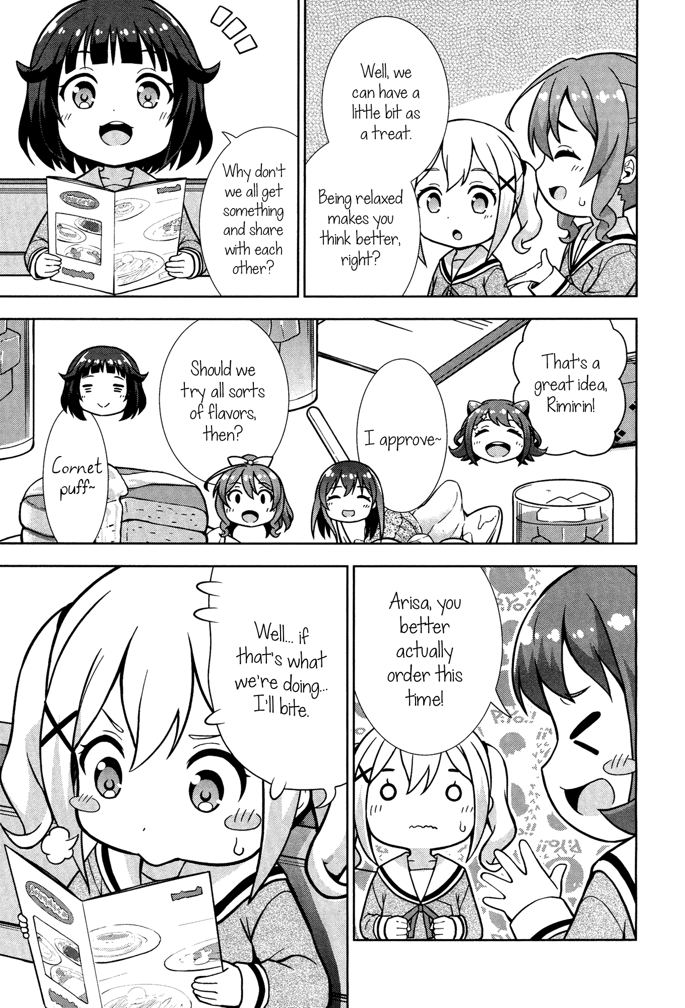 BanG Dream! Girls Band Party!☆PICO Comic Anthology Chapter 22 page 7 - Chapter 22: Popipa MEETING