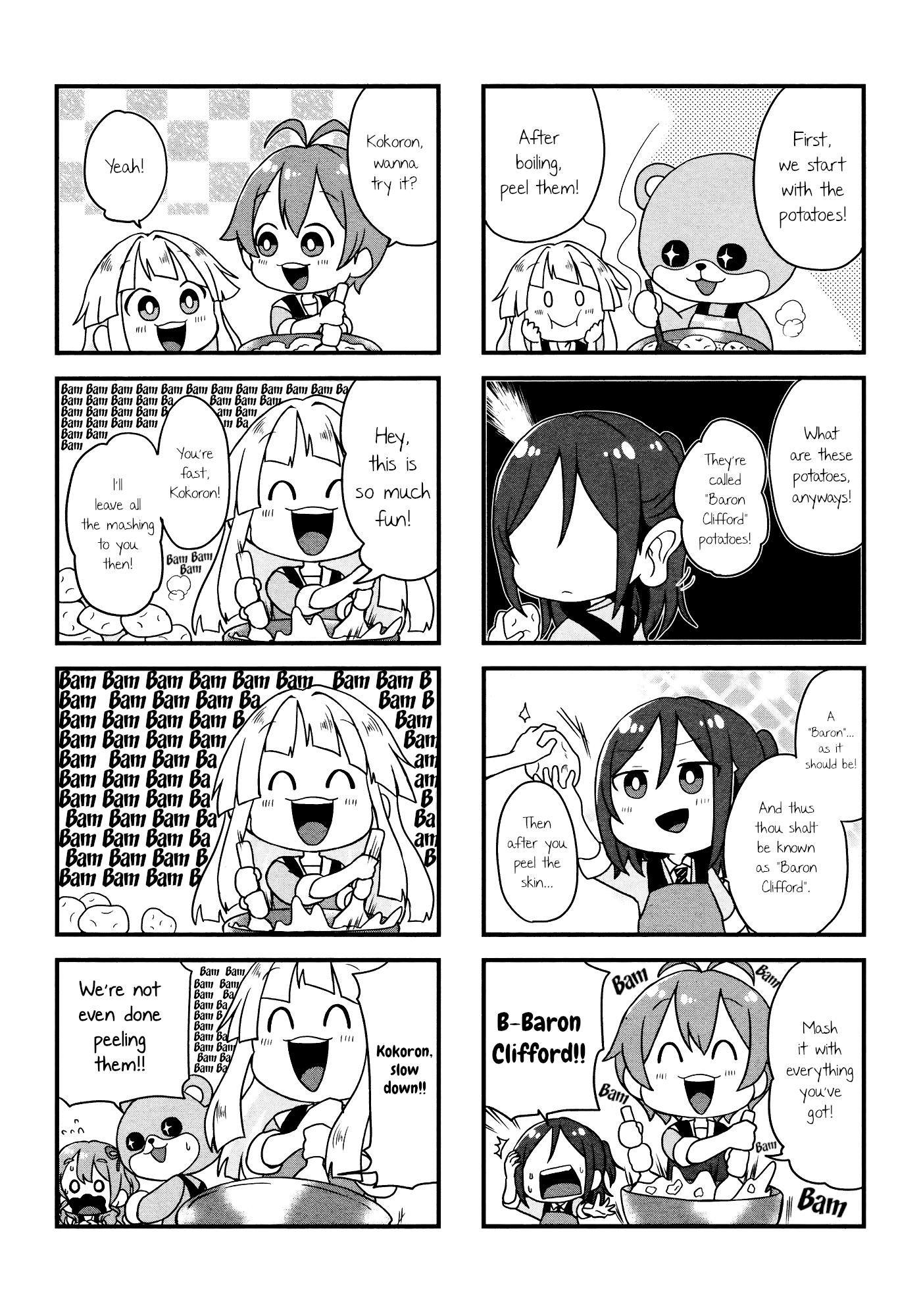 BanG Dream! Girls Band Party!☆PICO Comic Anthology Chapter 23 page 3 - Chapter 23: What's the secret to happiness?