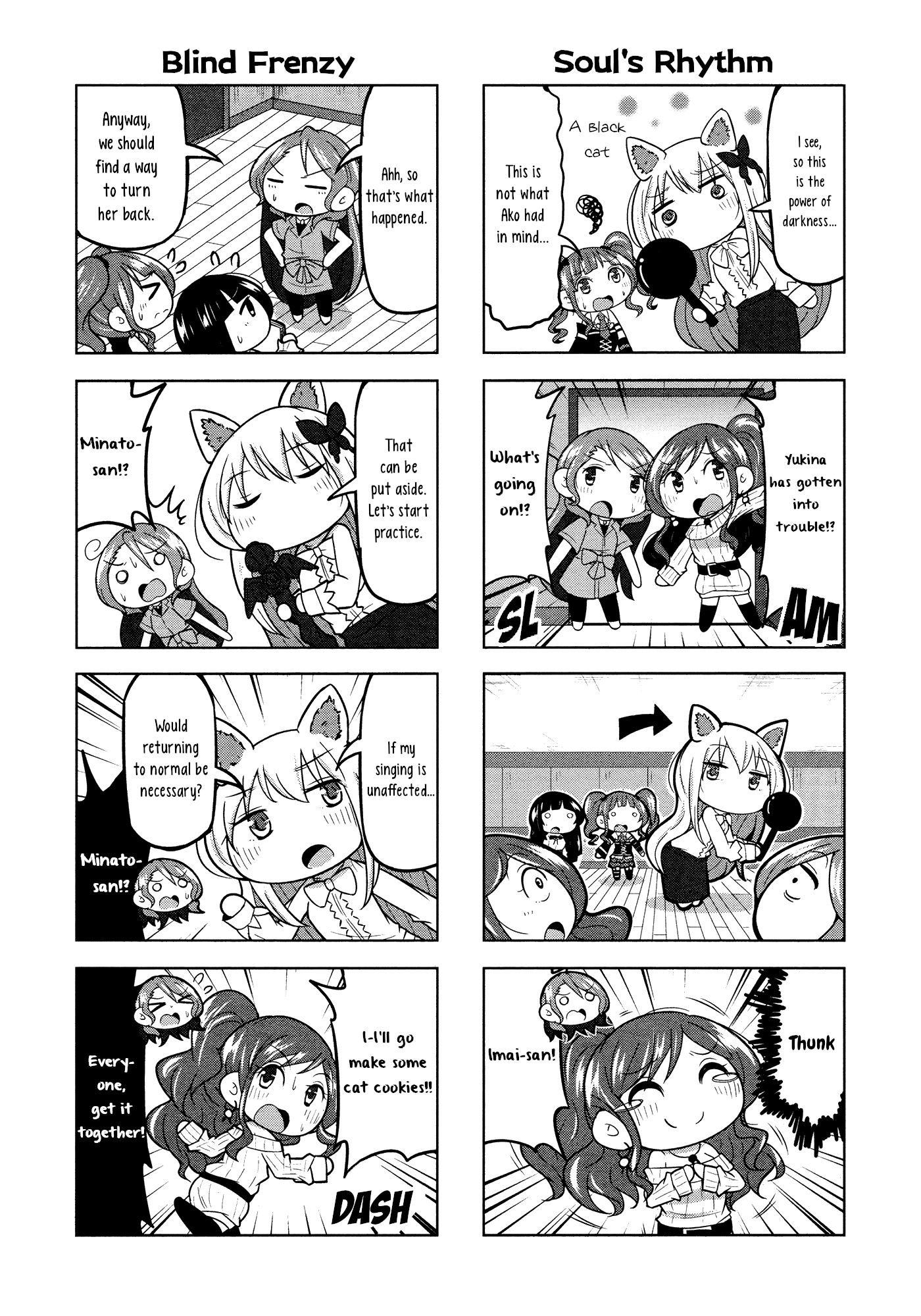 BanG Dream! Girls Band Party!☆PICO Comic Anthology Chapter 24 page 3 - Chapter 24: Nekoshoku Starmine