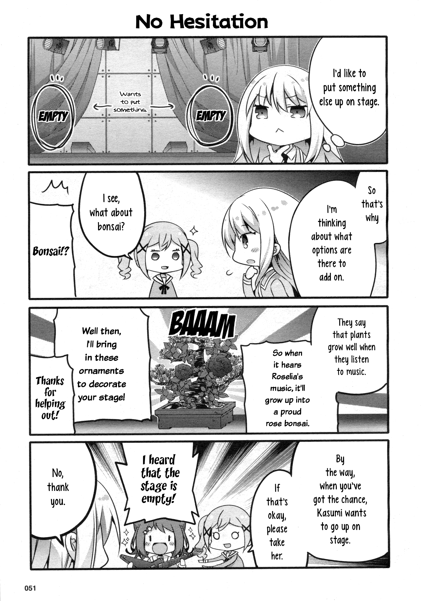 BanG Dream! Girls Band Party!☆PICO Comic Anthology Chapter 26 page 7 - Chapter 26: Rising STOIC Power