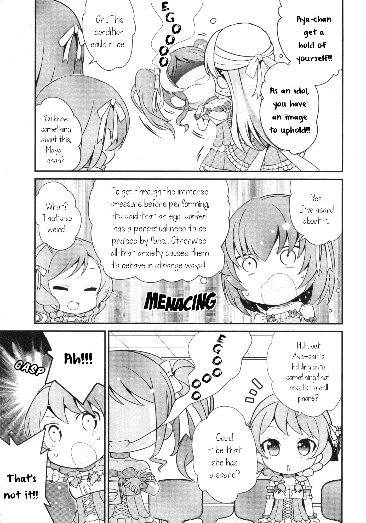 BanG Dream! Girls Band Party!☆PICO Comic Anthology Chapter 27 page 3 - Chapter 27: Ego-surfing Girl Aya-chan