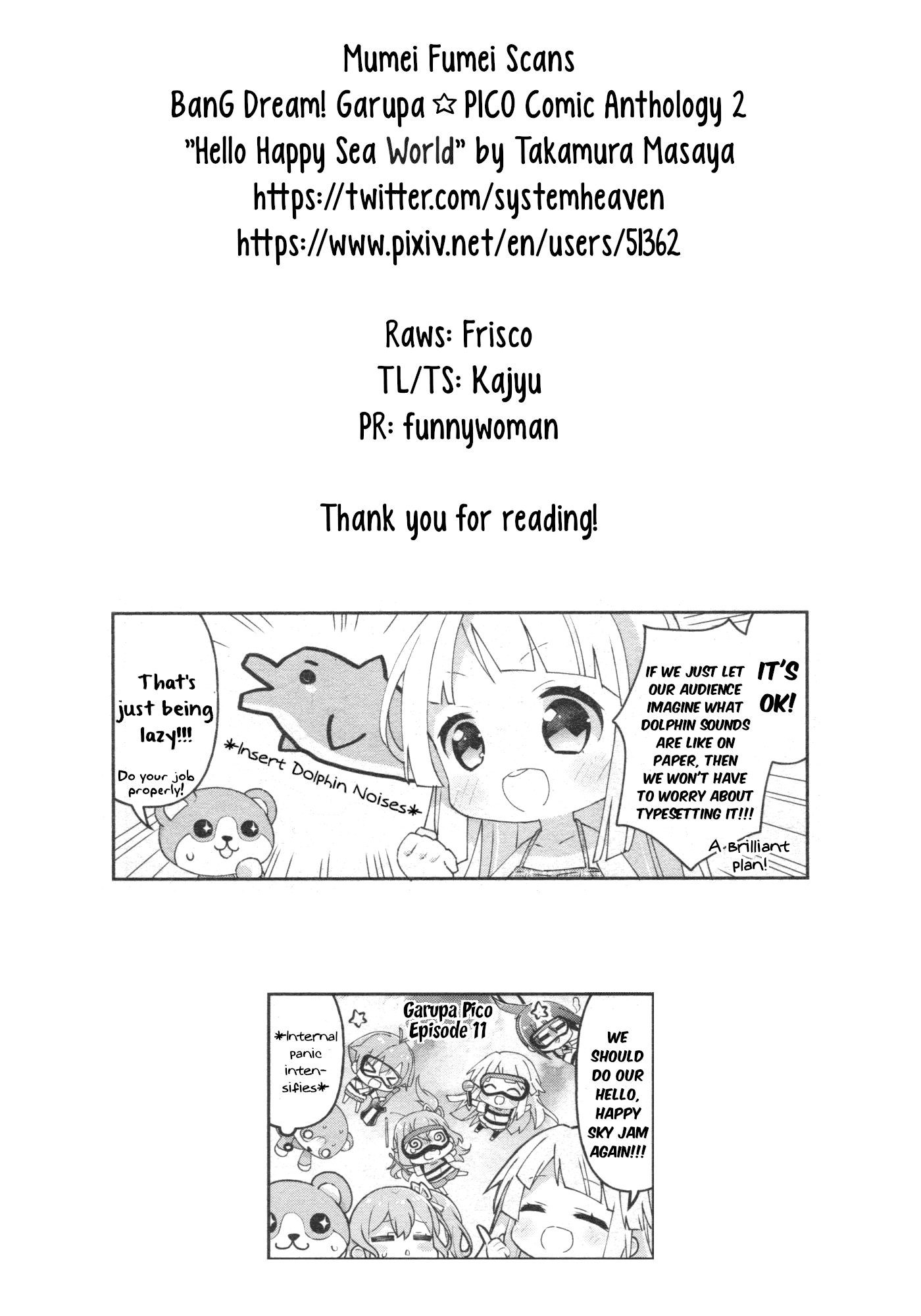 BanG Dream! Girls Band Party!☆PICO Comic Anthology Chapter 29 page 7 - Chapter 29: Hello Happy Sea World!