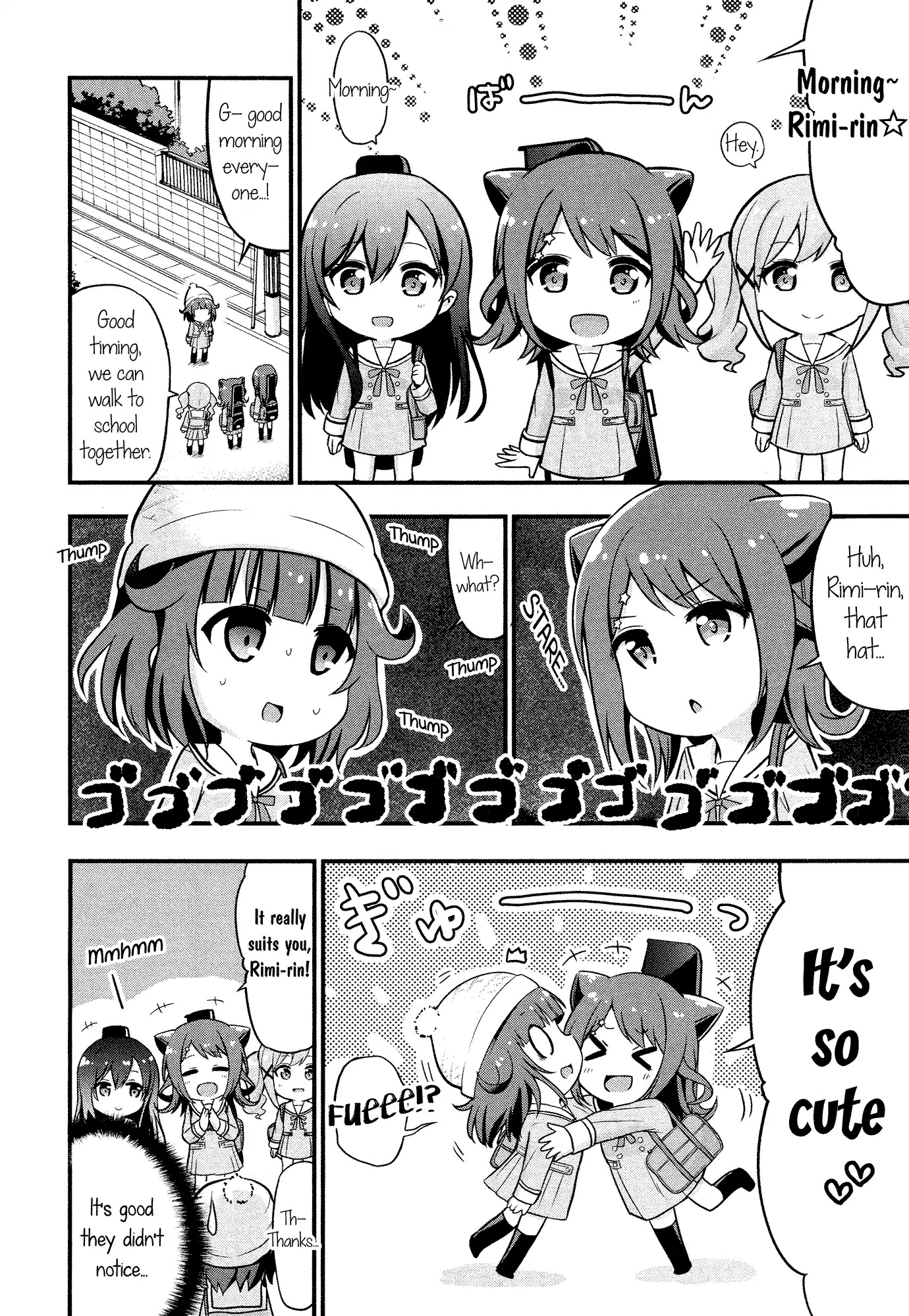 BanG Dream! Girls Band Party!☆PICO Comic Anthology Chapter 3 page 4 - Chapter 3: Chocolate Cornets Are Terrifying (Kazawa Yohei)