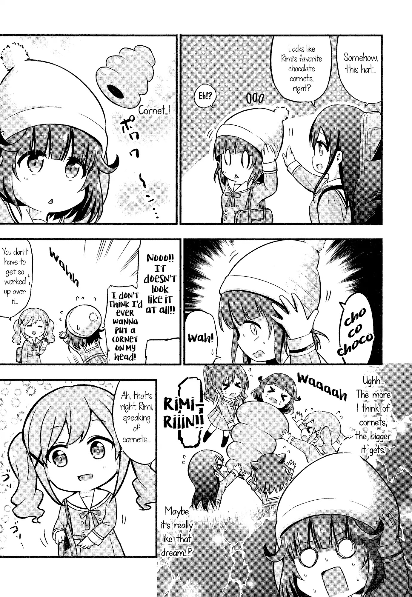 BanG Dream! Girls Band Party!☆PICO Comic Anthology Chapter 3 page 5 - Chapter 3: Chocolate Cornets Are Terrifying (Kazawa Yohei)