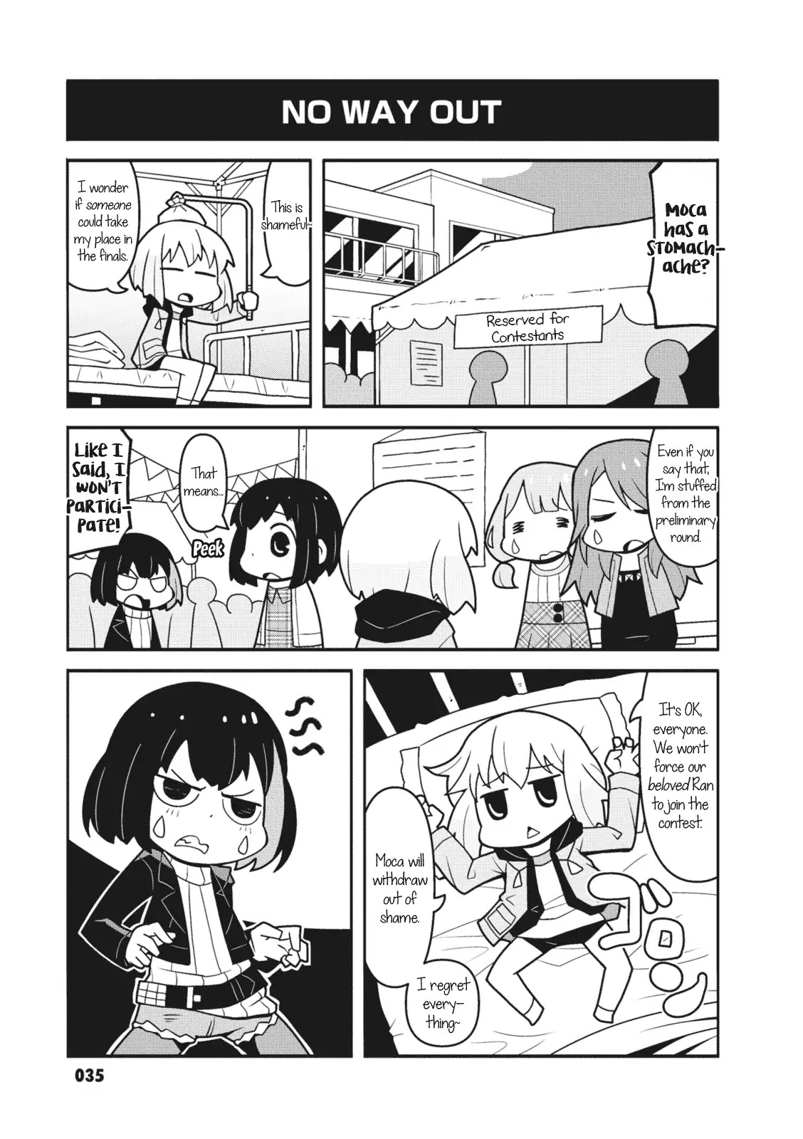 BanG Dream! Girls Band Party!☆PICO Comic Anthology Chapter 5 page 3 - Chapter 5: Don't think! Eat. (PA PA)