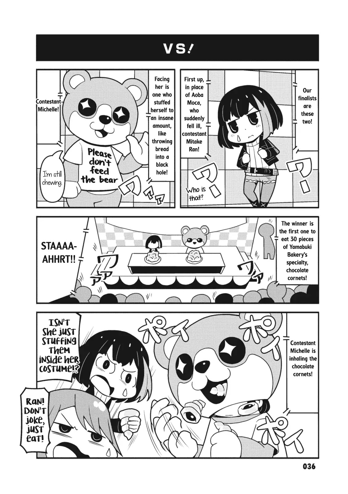 BanG Dream! Girls Band Party!☆PICO Comic Anthology Chapter 5 page 4 - Chapter 5: Don't think! Eat. (PA PA)