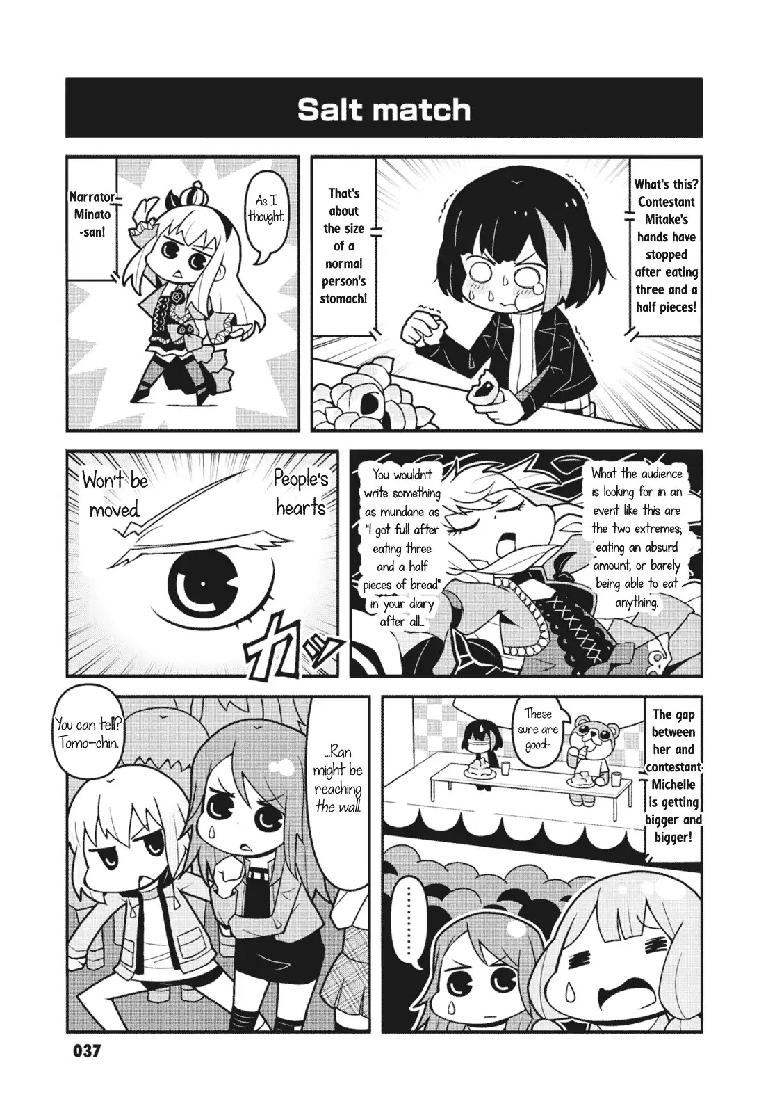 BanG Dream! Girls Band Party!☆PICO Comic Anthology Chapter 5 page 5 - Chapter 5: Don't think! Eat. (PA PA)
