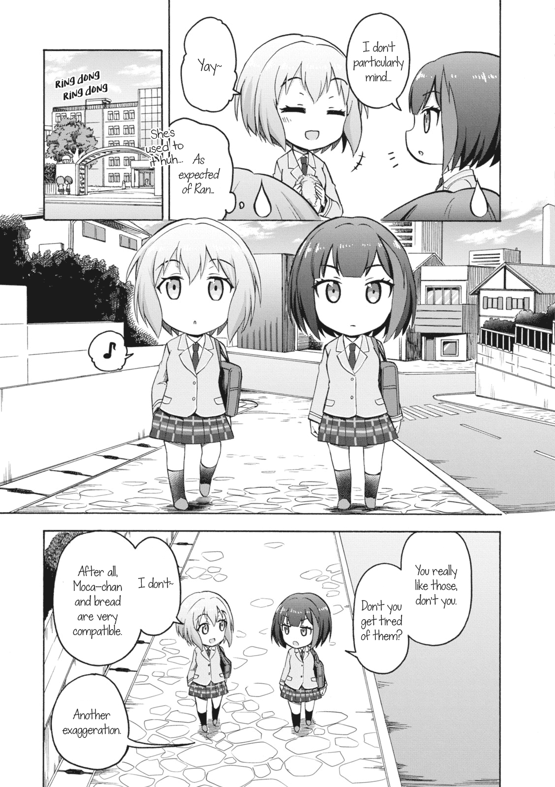 BanG Dream! Girls Band Party!☆PICO Comic Anthology Chapter 6 page 3 - Chapter 6: Rock n' Bread Roll