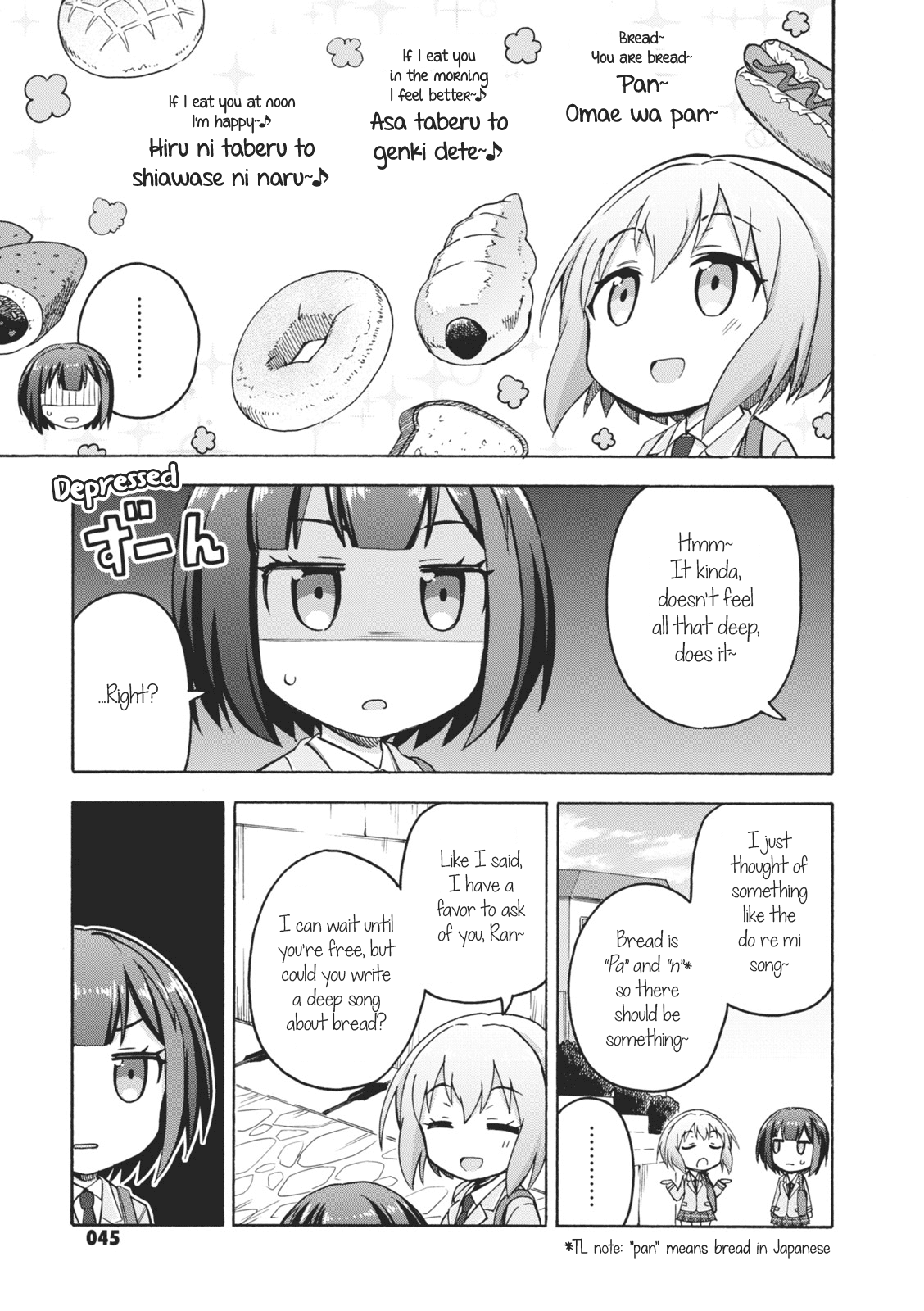 BanG Dream! Girls Band Party!☆PICO Comic Anthology Chapter 6 page 5 - Chapter 6: Rock n' Bread Roll