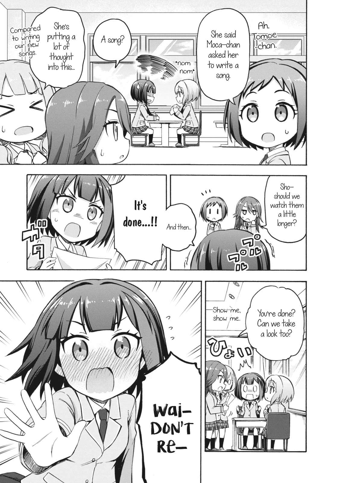 BanG Dream! Girls Band Party!☆PICO Comic Anthology Chapter 6 page 7 - Chapter 6: Rock n' Bread Roll