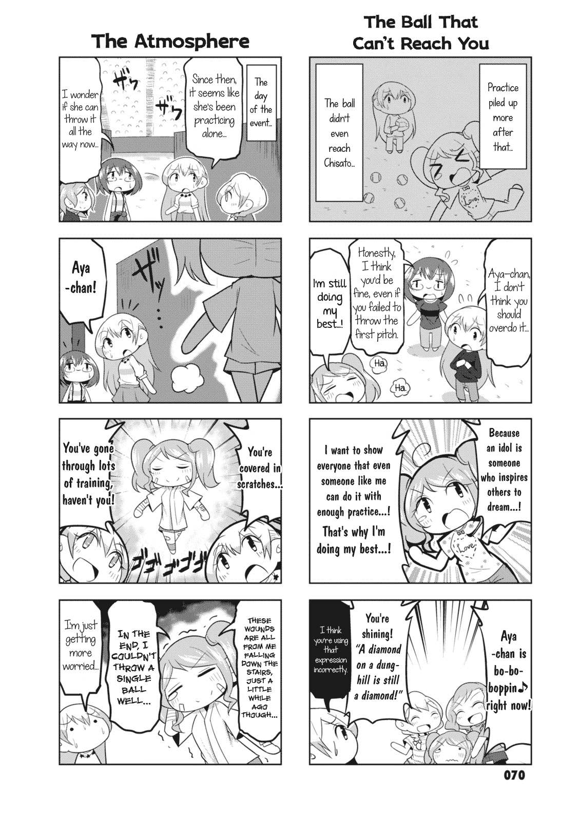 BanG Dream! Girls Band Party!☆PICO Comic Anthology Chapter 8 page 6 - Chapter 8: Aya Will Throw This Round Ball!!