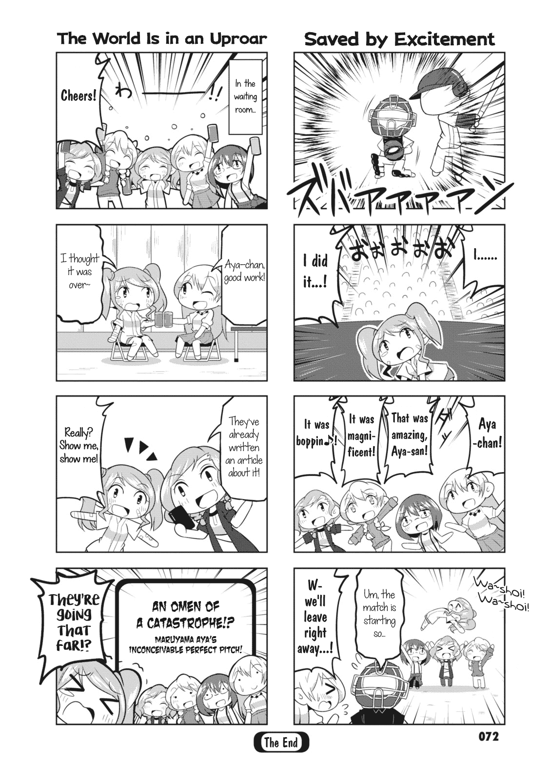 BanG Dream! Girls Band Party!☆PICO Comic Anthology Chapter 8 page 8 - Chapter 8: Aya Will Throw This Round Ball!!