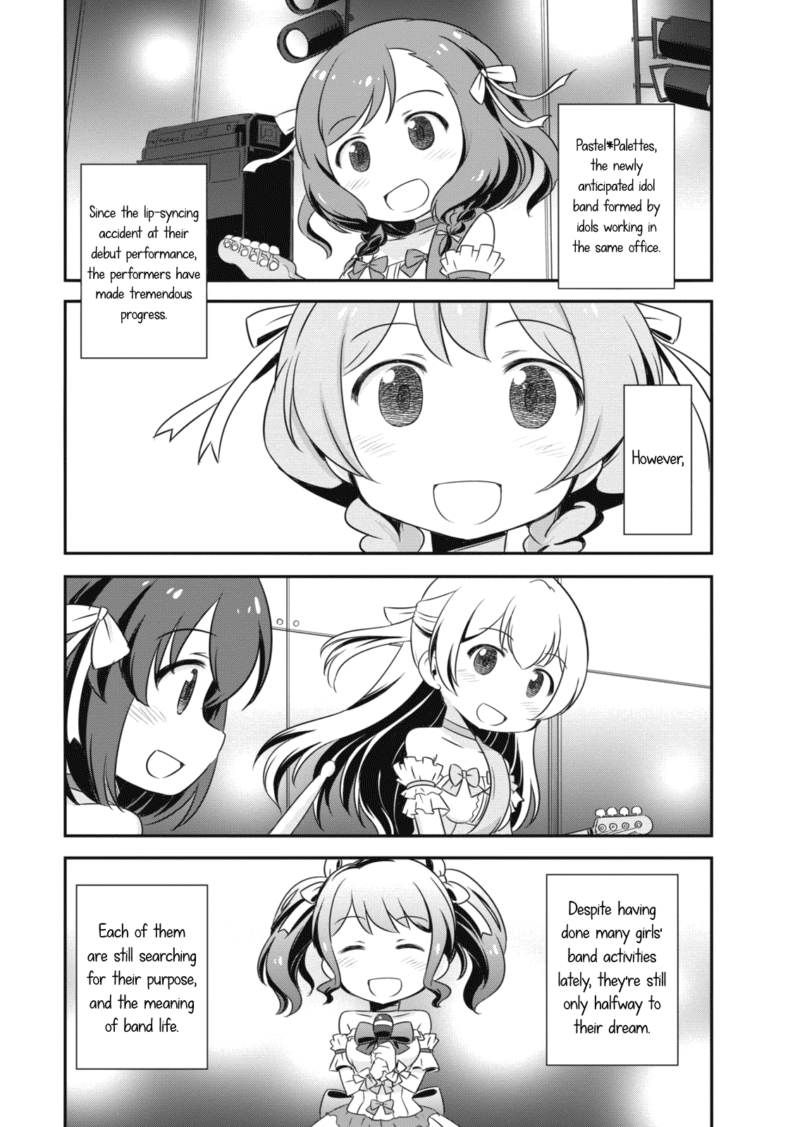 BanG Dream! Girls Band Party!☆PICO Comic Anthology Chapter 9 page 1 - Chapter 9: In the Middle of the Dream+ (plus)