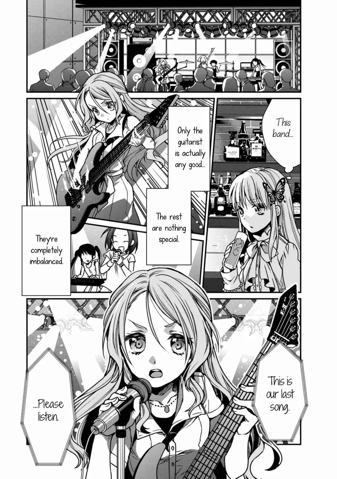 BanG Dream! Girls Band Party! Roselia Stage Chapter 1 page 21 - Chapter 1: The Perfect Band