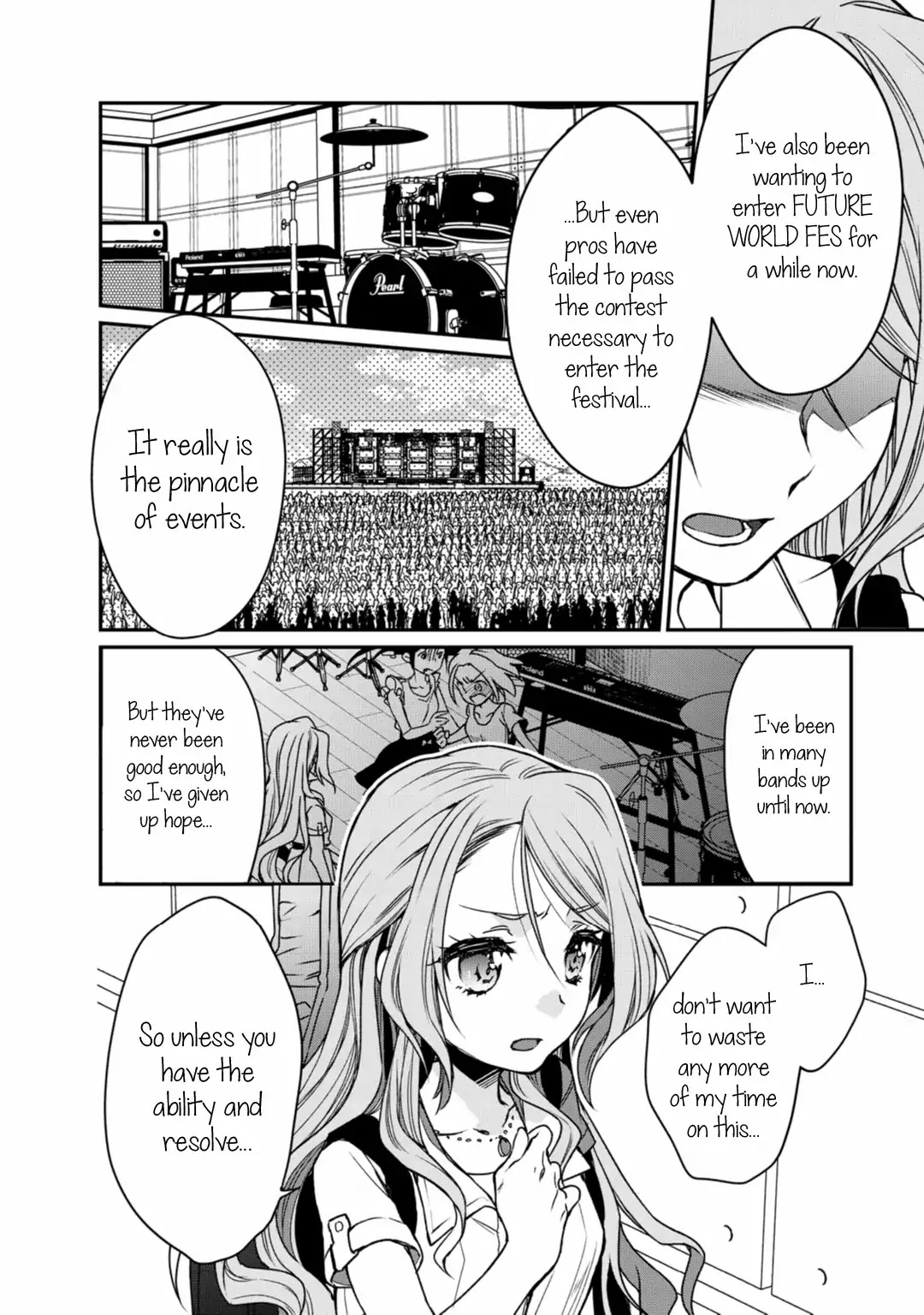 BanG Dream! Girls Band Party! Roselia Stage Chapter 1 page 35 - Chapter 1: The Perfect Band