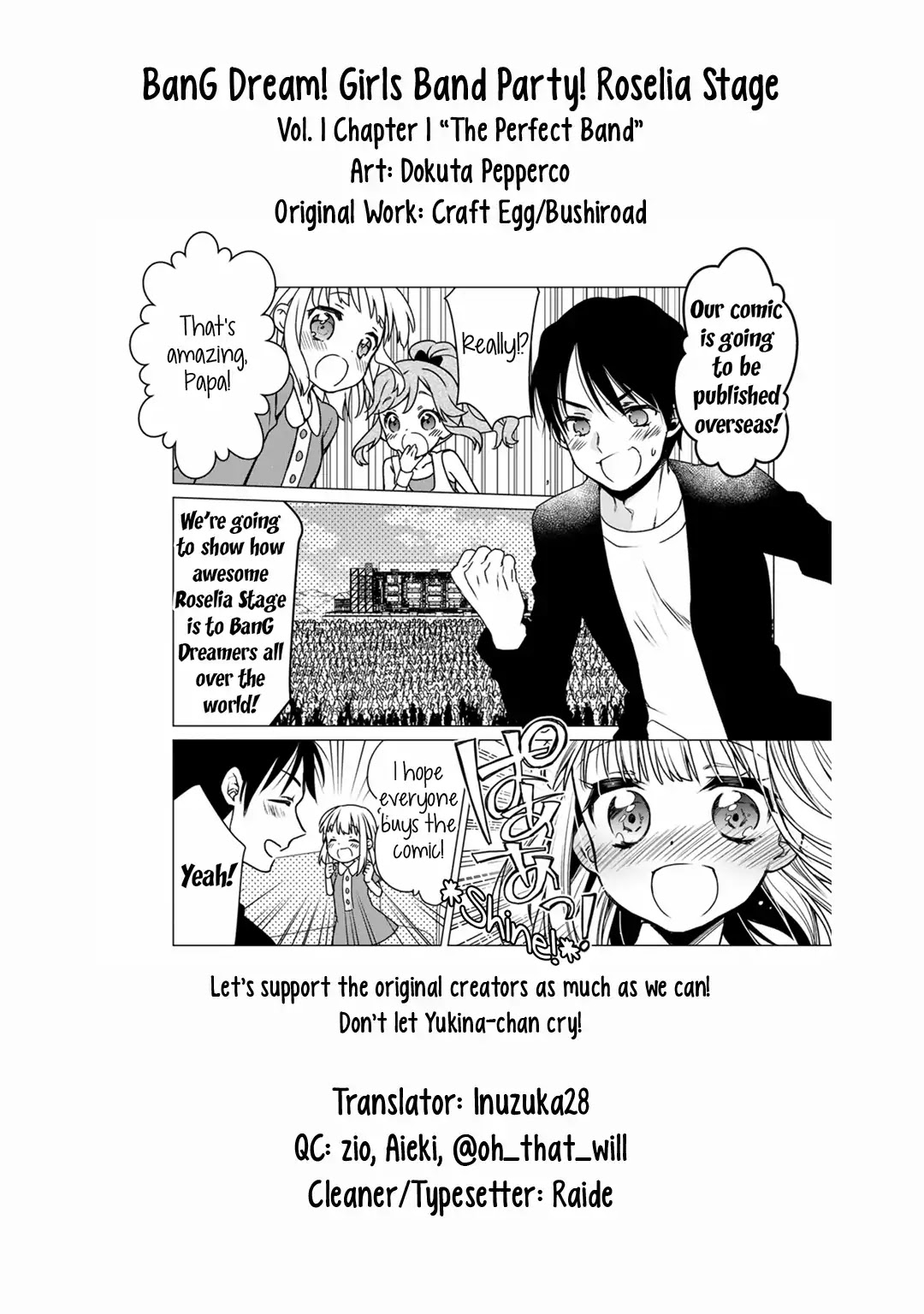 BanG Dream! Girls Band Party! Roselia Stage Chapter 1 page 55 - Chapter 1: The Perfect Band
