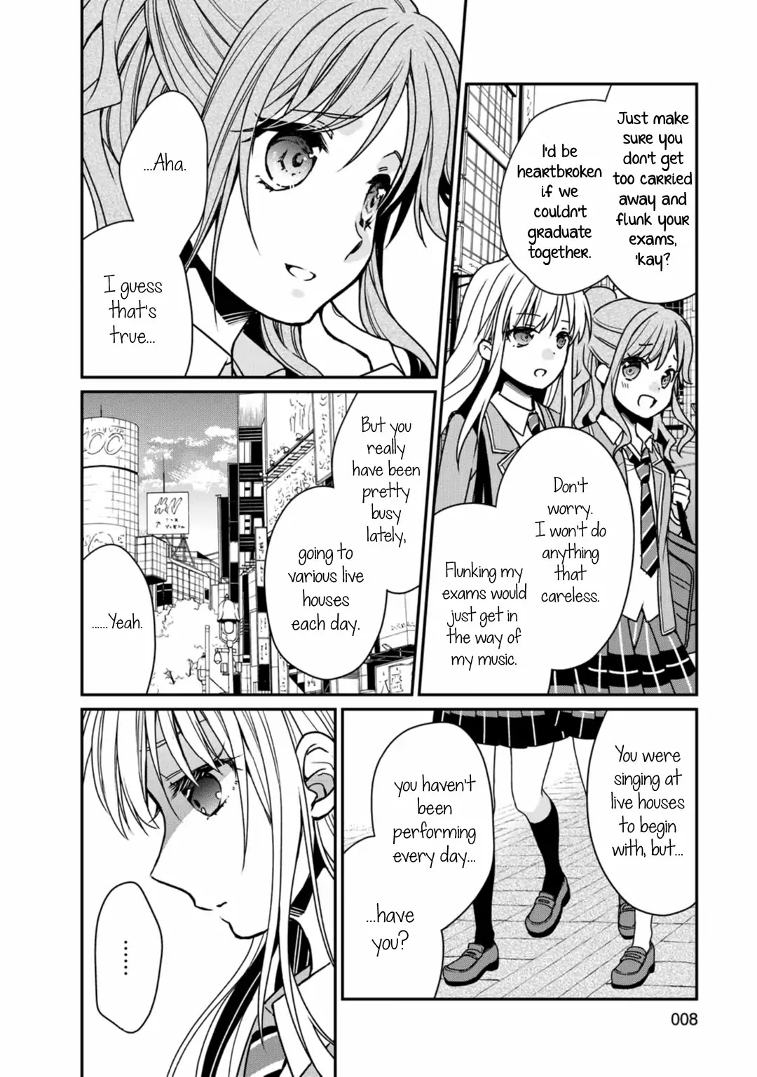 BanG Dream! Girls Band Party! Roselia Stage Chapter 1 page 6 - Chapter 1: The Perfect Band