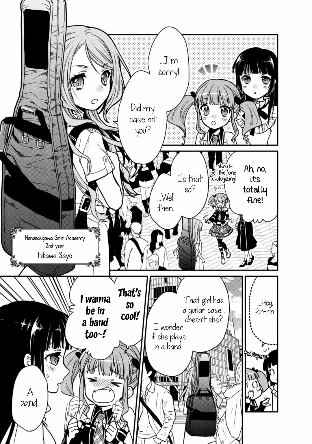 BanG Dream! Girls Band Party! Roselia Stage Chapter 1 page 9 - Chapter 1: The Perfect Band