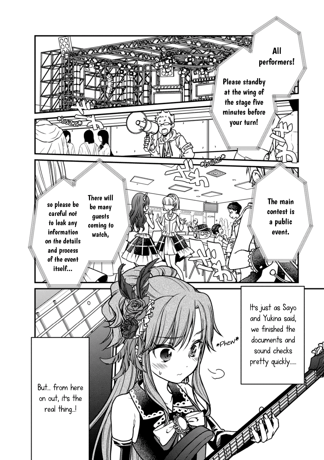 BanG Dream! Girls Band Party! Roselia Stage Chapter 10 page 16 - Chapter 10: Face Forward