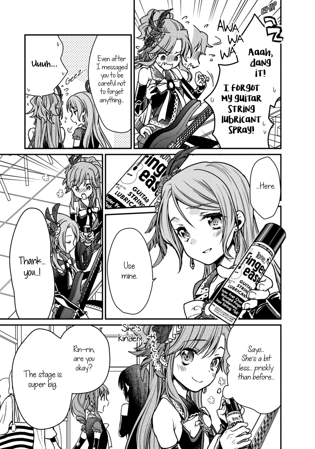 BanG Dream! Girls Band Party! Roselia Stage Chapter 10 page 17 - Chapter 10: Face Forward