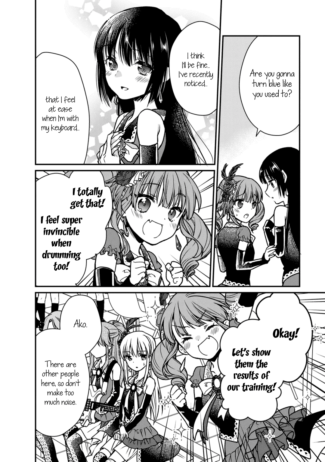 BanG Dream! Girls Band Party! Roselia Stage Chapter 10 page 18 - Chapter 10: Face Forward