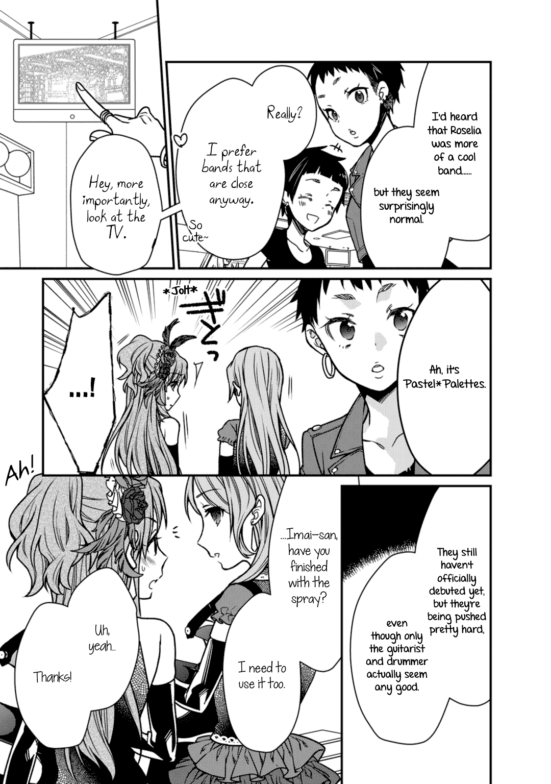 BanG Dream! Girls Band Party! Roselia Stage Chapter 10 page 19 - Chapter 10: Face Forward