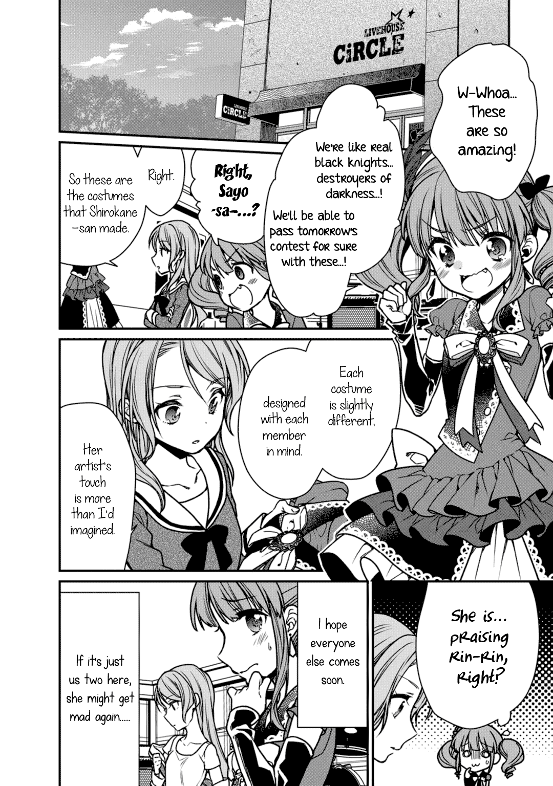 BanG Dream! Girls Band Party! Roselia Stage Chapter 10 page 2 - Chapter 10: Face Forward
