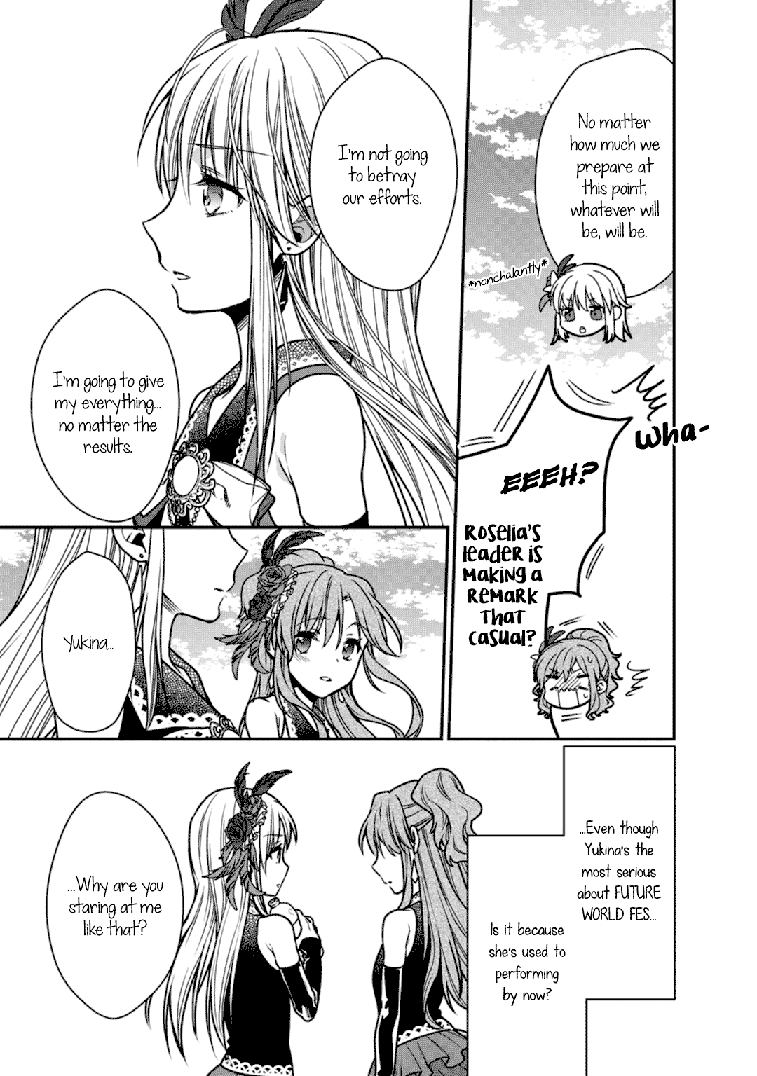 BanG Dream! Girls Band Party! Roselia Stage Chapter 10 page 21 - Chapter 10: Face Forward