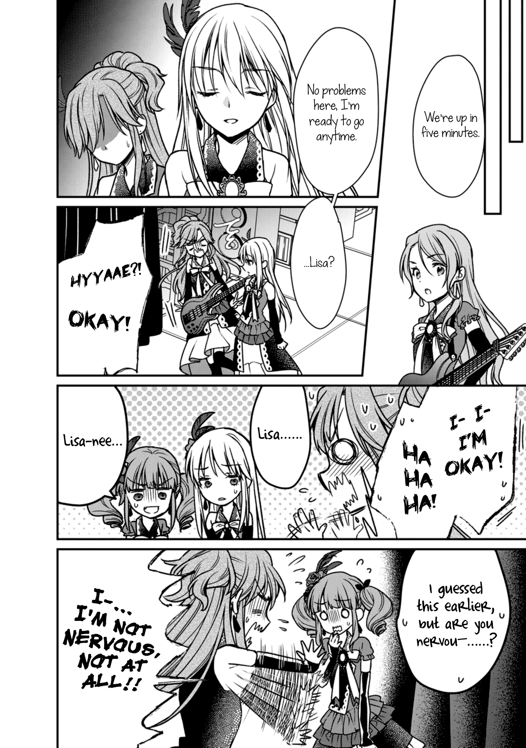 BanG Dream! Girls Band Party! Roselia Stage Chapter 10 page 24 - Chapter 10: Face Forward