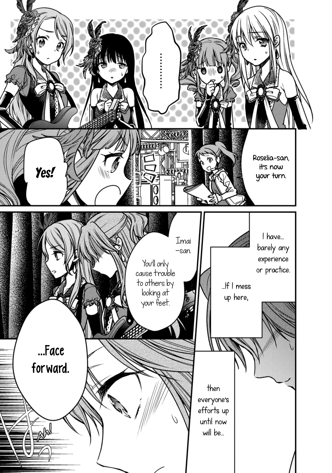 BanG Dream! Girls Band Party! Roselia Stage Chapter 10 page 25 - Chapter 10: Face Forward