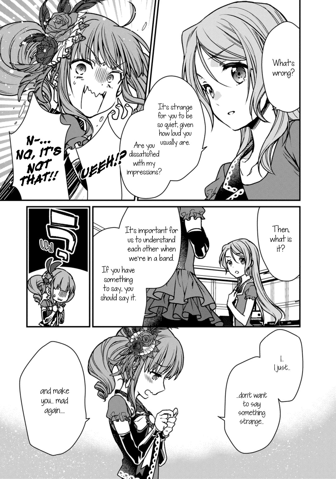 BanG Dream! Girls Band Party! Roselia Stage Chapter 10 page 3 - Chapter 10: Face Forward