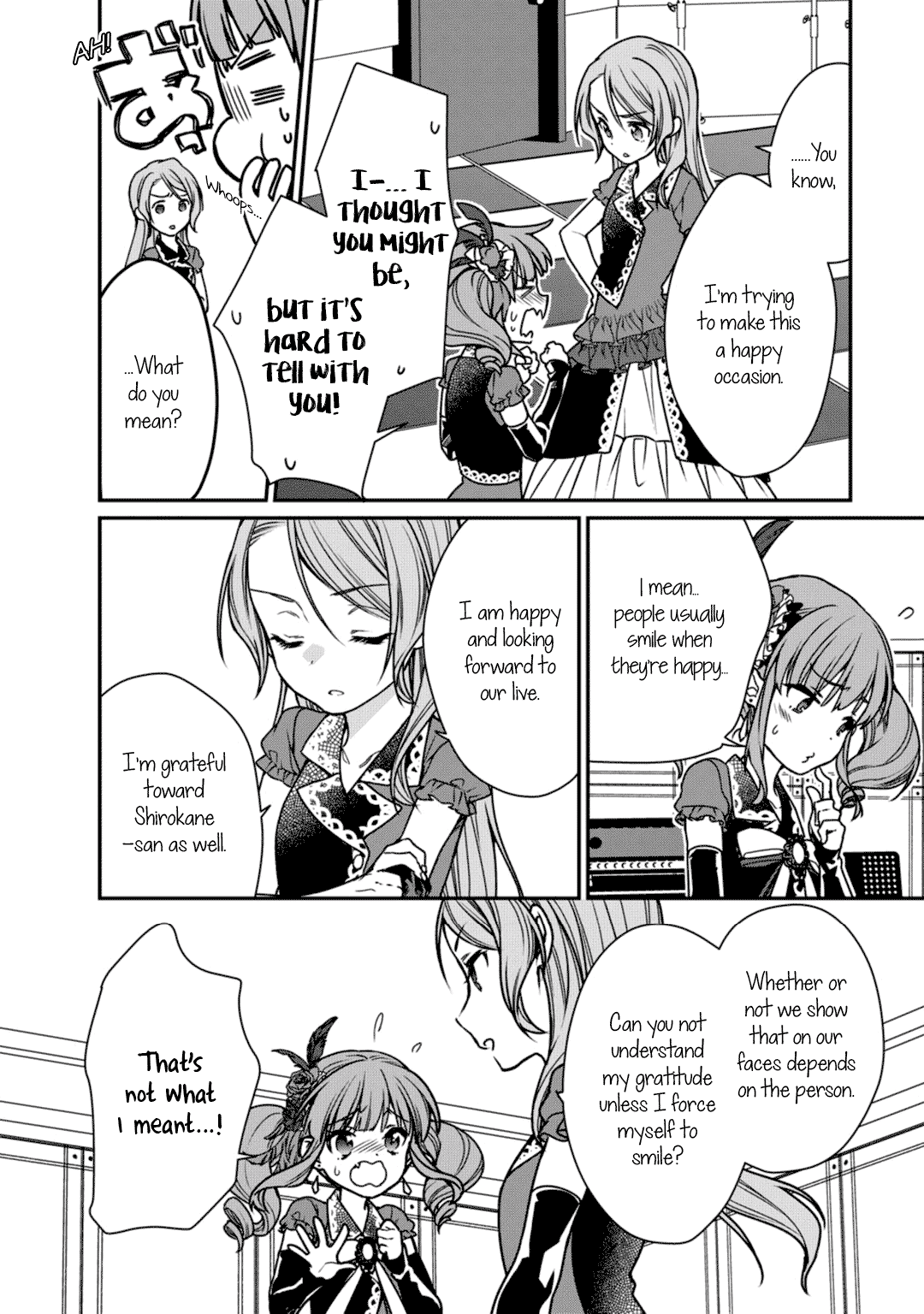 BanG Dream! Girls Band Party! Roselia Stage Chapter 10 page 4 - Chapter 10: Face Forward