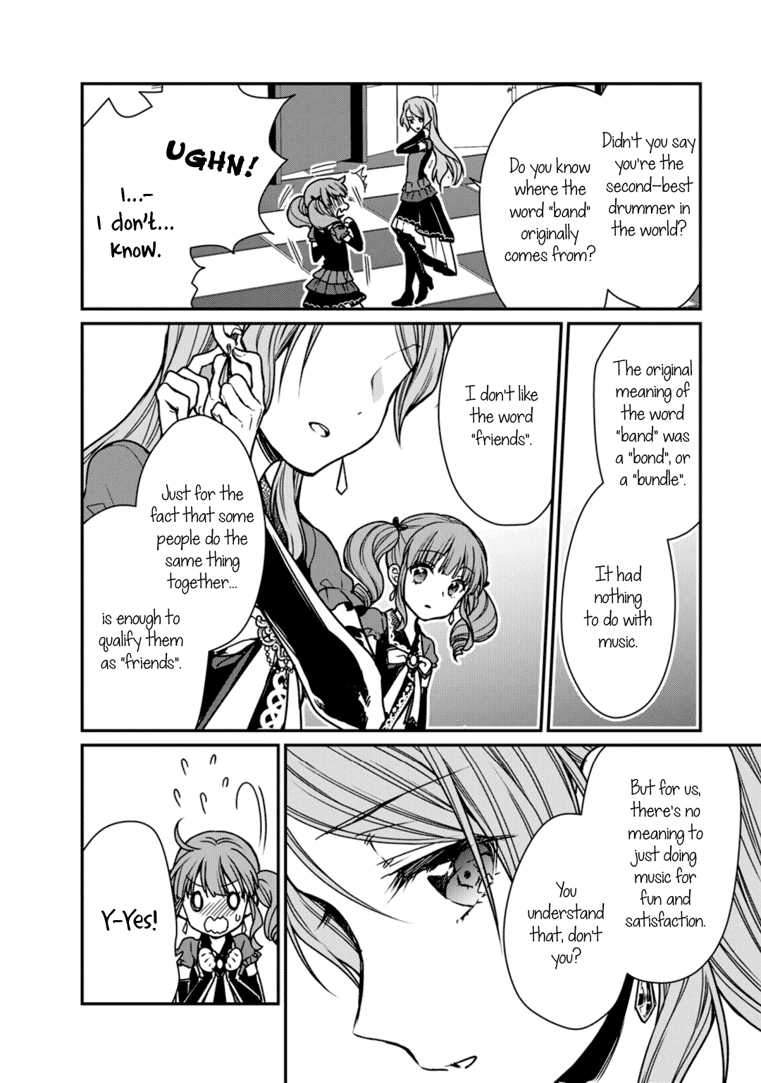 BanG Dream! Girls Band Party! Roselia Stage Chapter 10 page 6 - Chapter 10: Face Forward