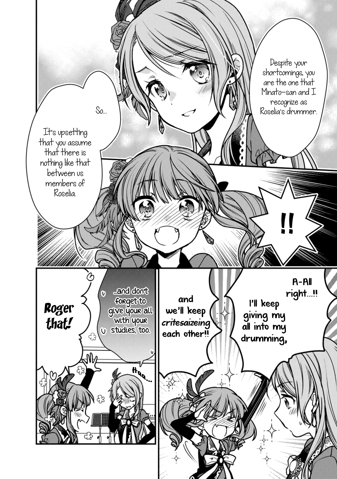BanG Dream! Girls Band Party! Roselia Stage Chapter 10 page 8 - Chapter 10: Face Forward