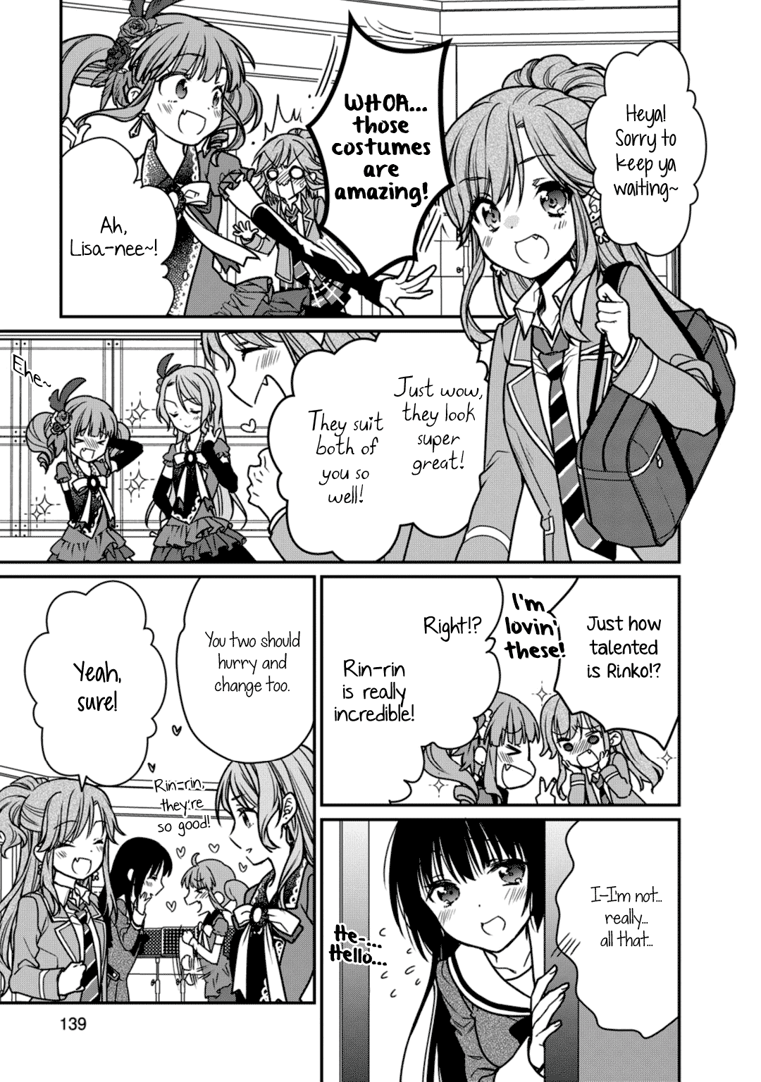 BanG Dream! Girls Band Party! Roselia Stage Chapter 10 page 9 - Chapter 10: Face Forward