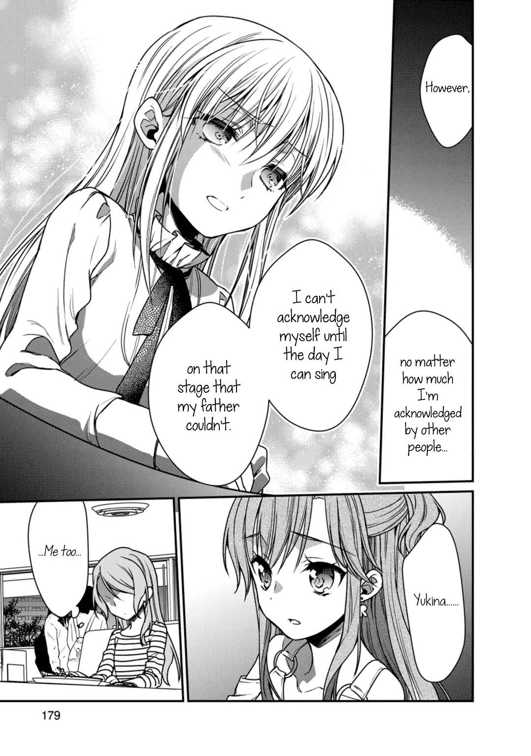 BanG Dream! Girls Band Party! Roselia Stage Chapter 11 page 16 - Chapter 11: Even More, From Now On (END)