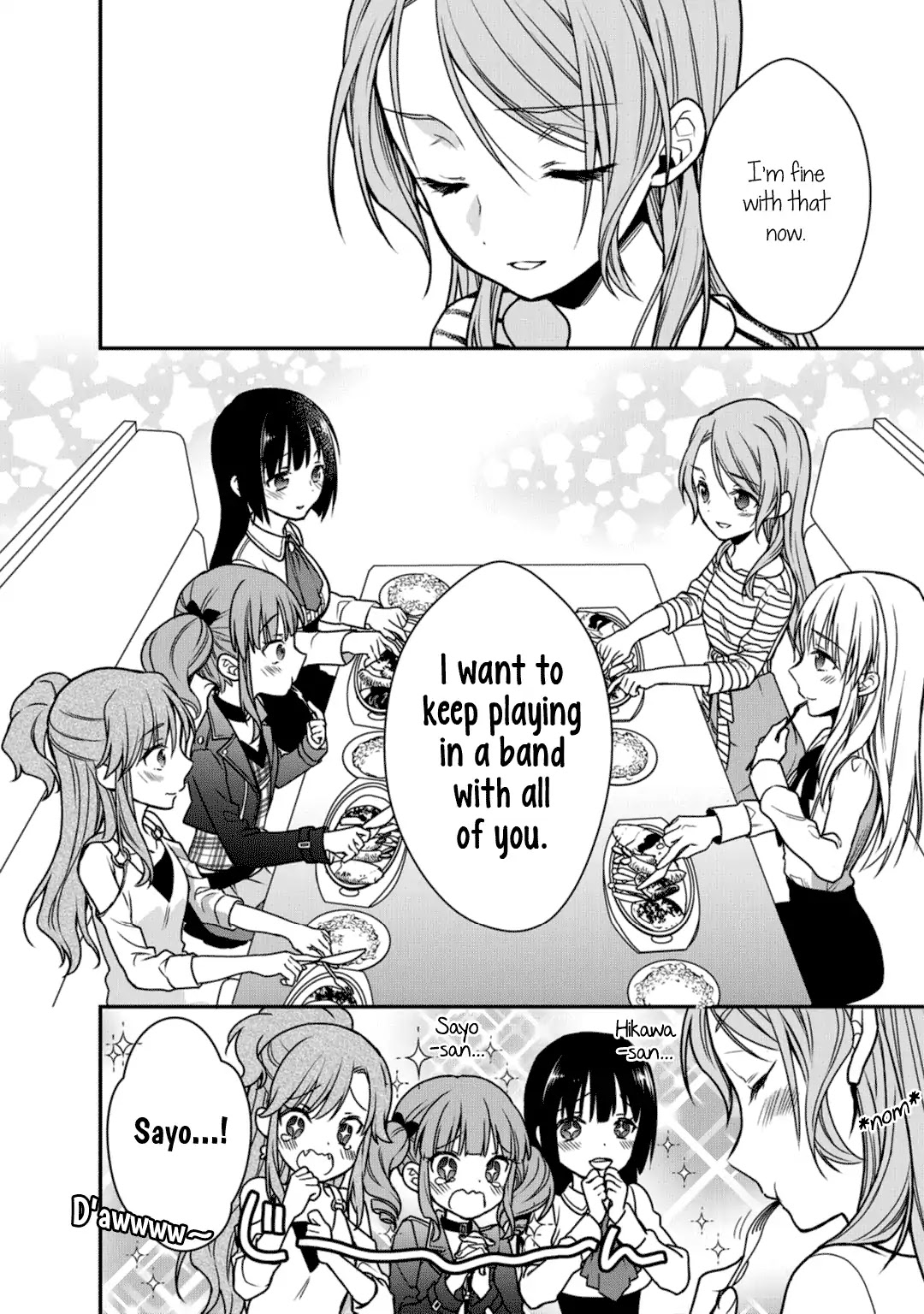 BanG Dream! Girls Band Party! Roselia Stage Chapter 11 page 19 - Chapter 11: Even More, From Now On (END)