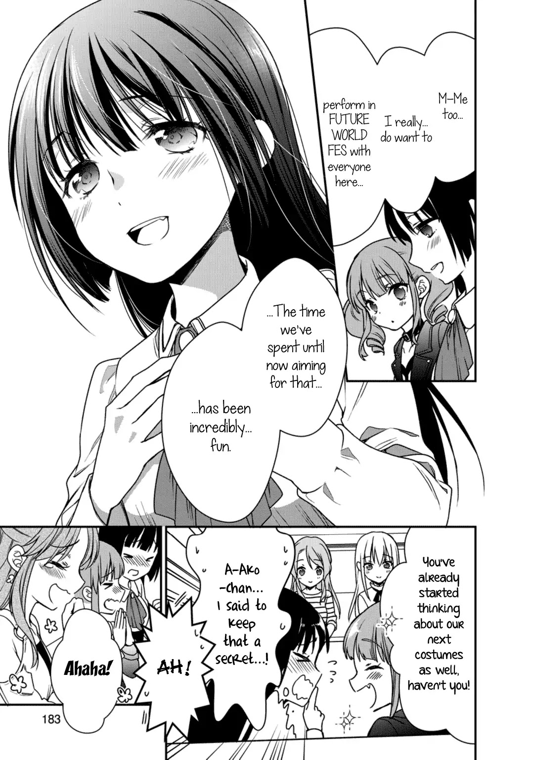 BanG Dream! Girls Band Party! Roselia Stage Chapter 11 page 20 - Chapter 11: Even More, From Now On (END)