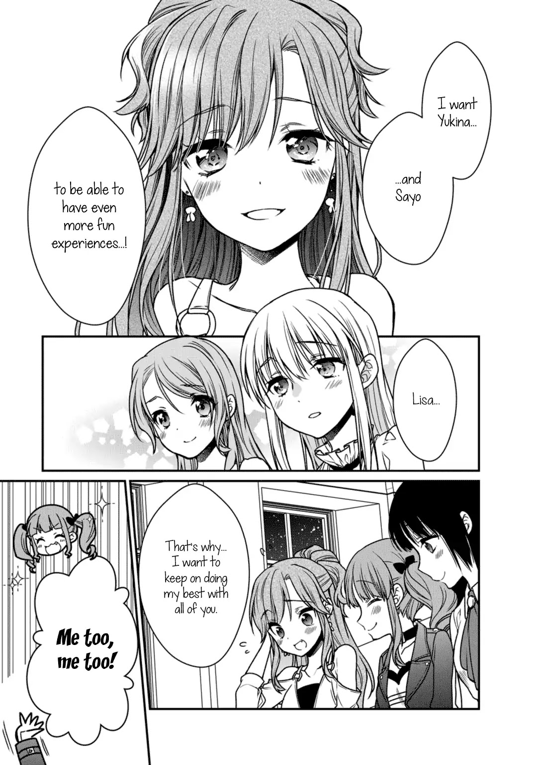 BanG Dream! Girls Band Party! Roselia Stage Chapter 11 page 22 - Chapter 11: Even More, From Now On (END)