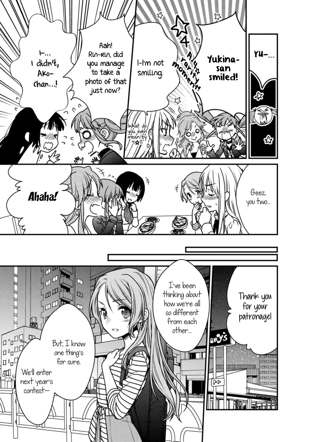 BanG Dream! Girls Band Party! Roselia Stage Chapter 11 page 24 - Chapter 11: Even More, From Now On (END)