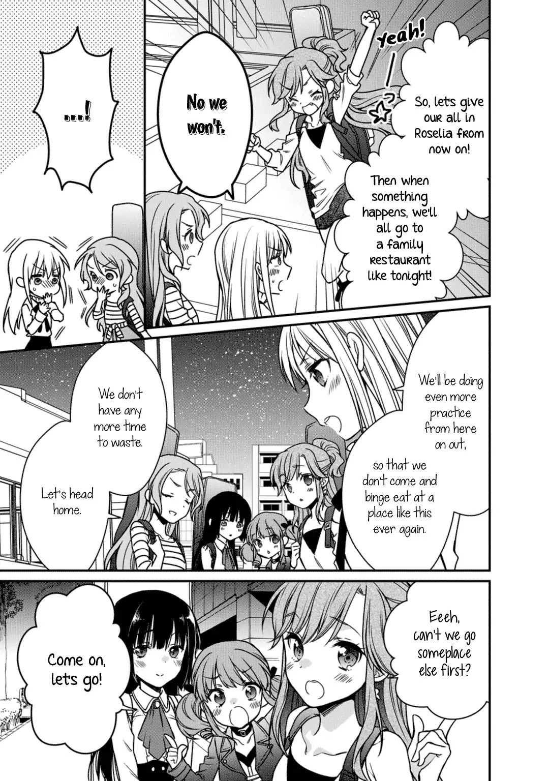 BanG Dream! Girls Band Party! Roselia Stage Chapter 11 page 26 - Chapter 11: Even More, From Now On (END)