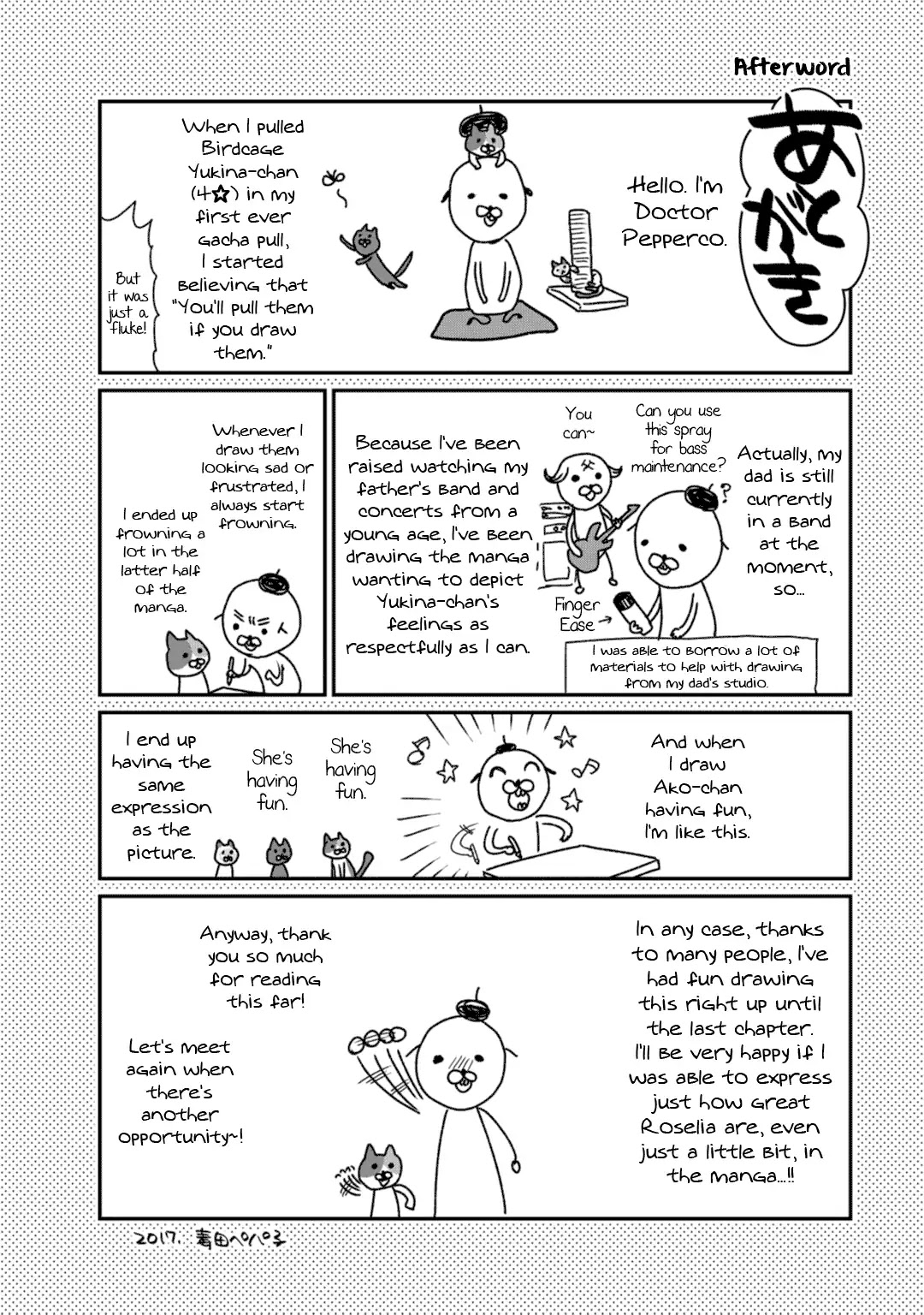 BanG Dream! Girls Band Party! Roselia Stage Chapter 11 page 28 - Chapter 11: Even More, From Now On (END)