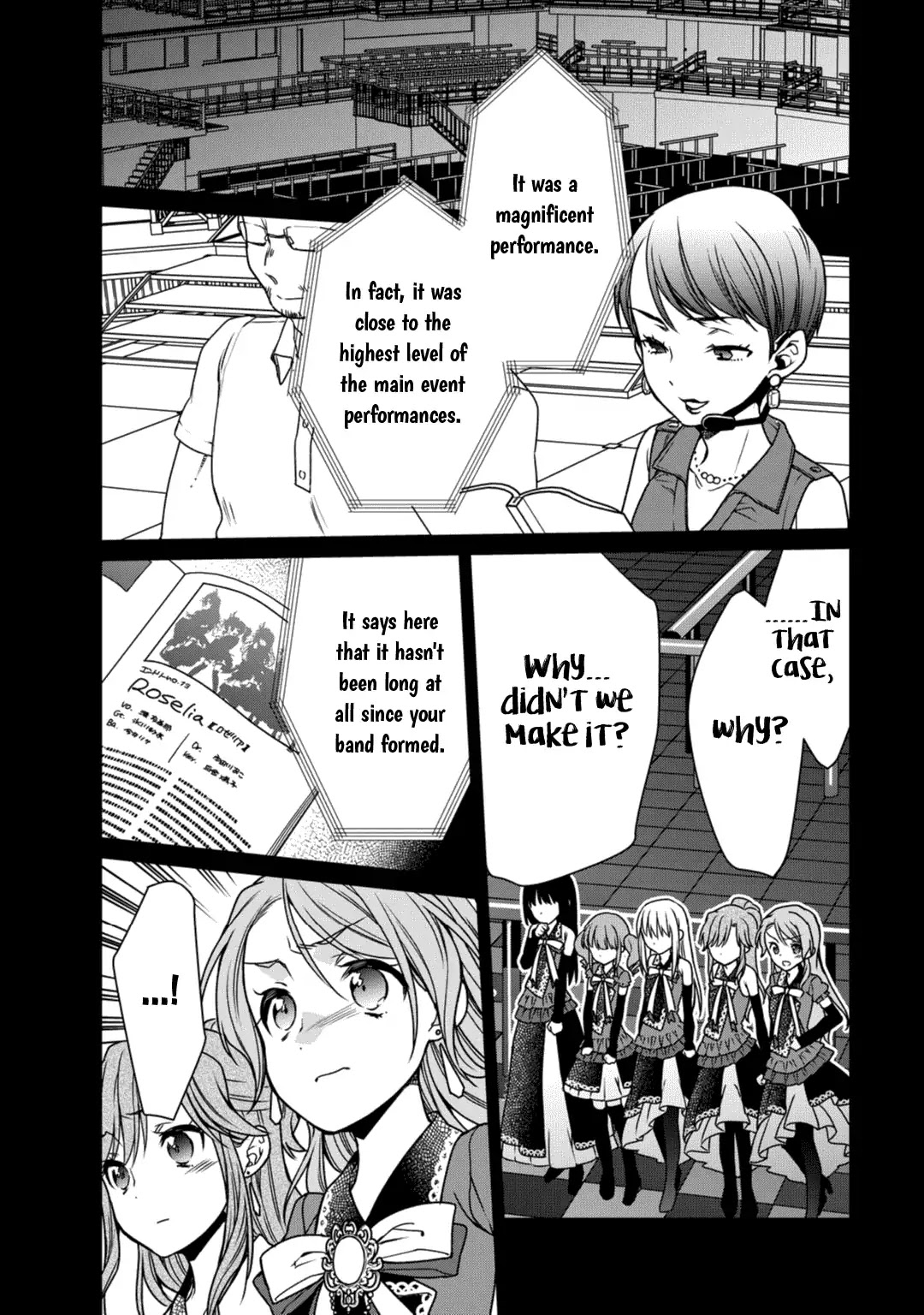 BanG Dream! Girls Band Party! Roselia Stage Chapter 11 page 8 - Chapter 11: Even More, From Now On (END)