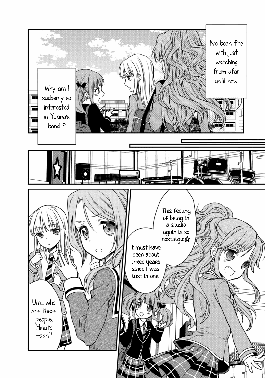 BanG Dream! Girls Band Party! Roselia Stage Chapter 2 page 20 - Chapter 2: The 2nd Best Drummer in the World