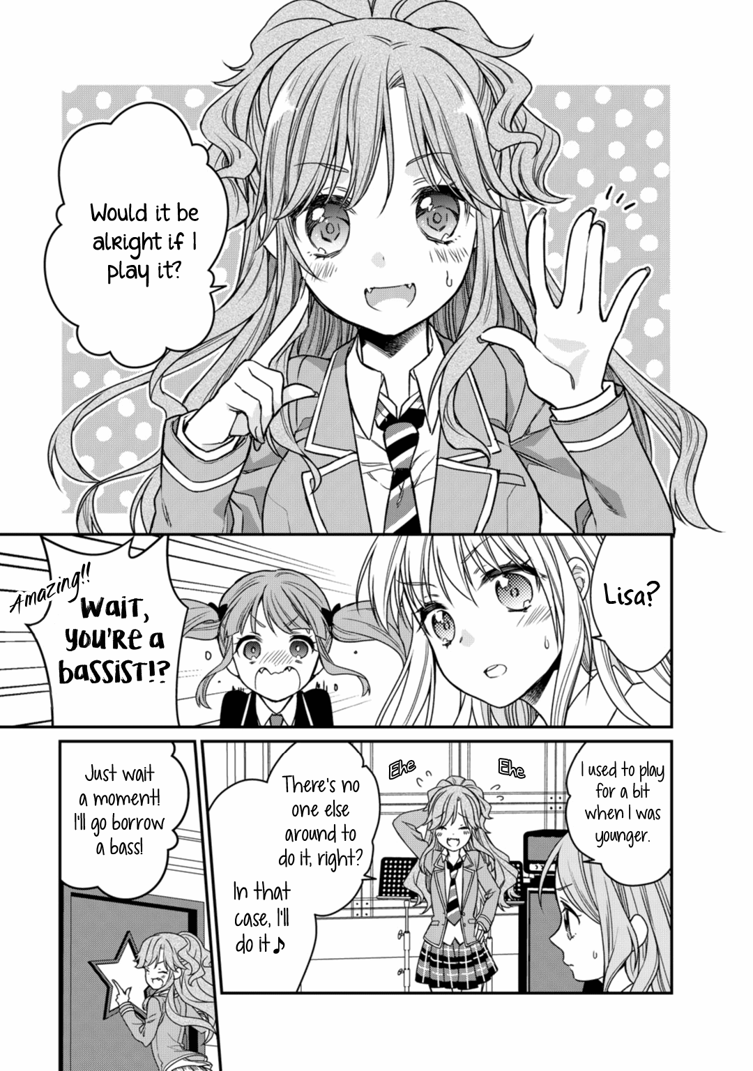BanG Dream! Girls Band Party! Roselia Stage Chapter 2 page 25 - Chapter 2: The 2nd Best Drummer in the World