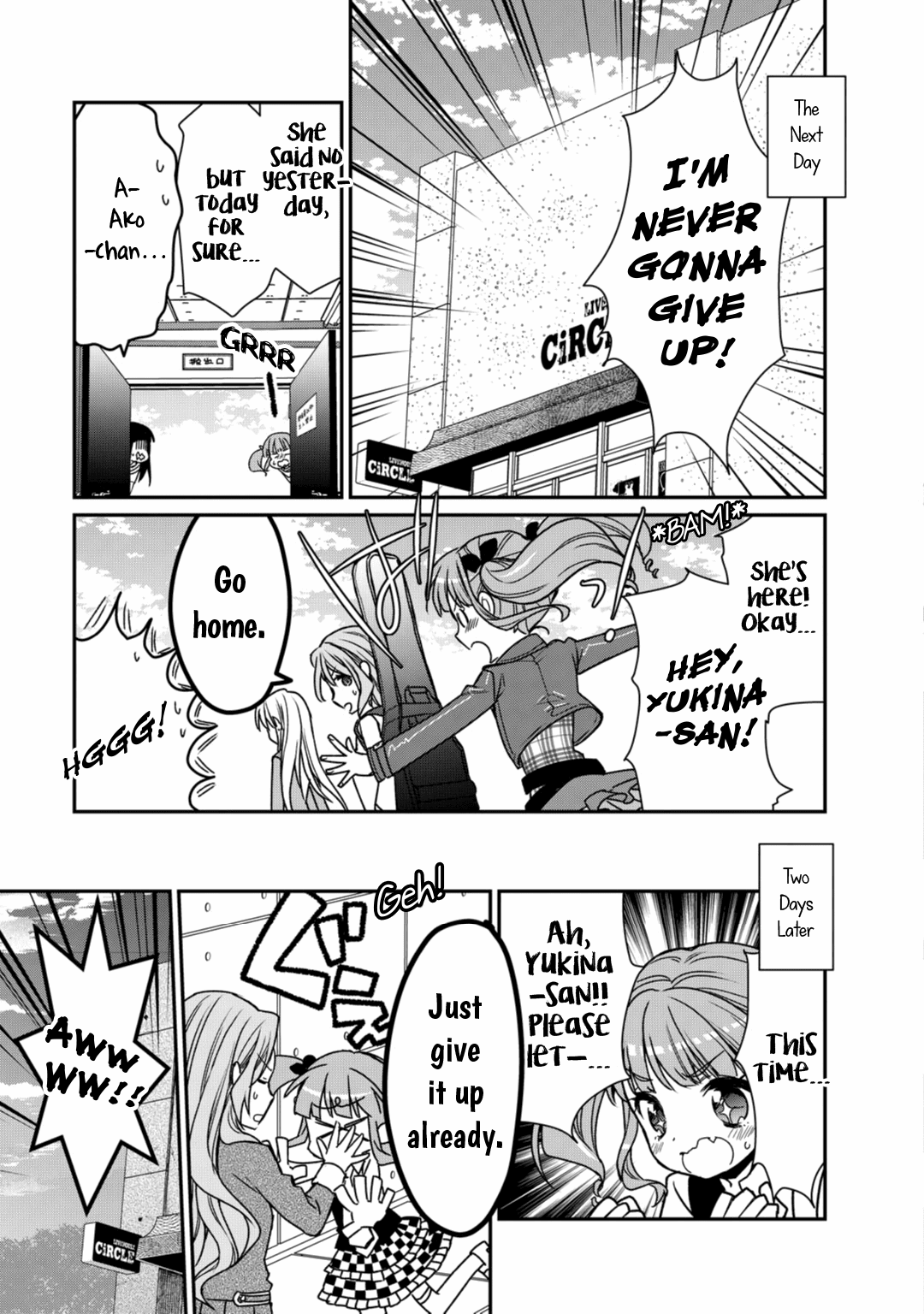 BanG Dream! Girls Band Party! Roselia Stage Chapter 2 page 3 - Chapter 2: The 2nd Best Drummer in the World