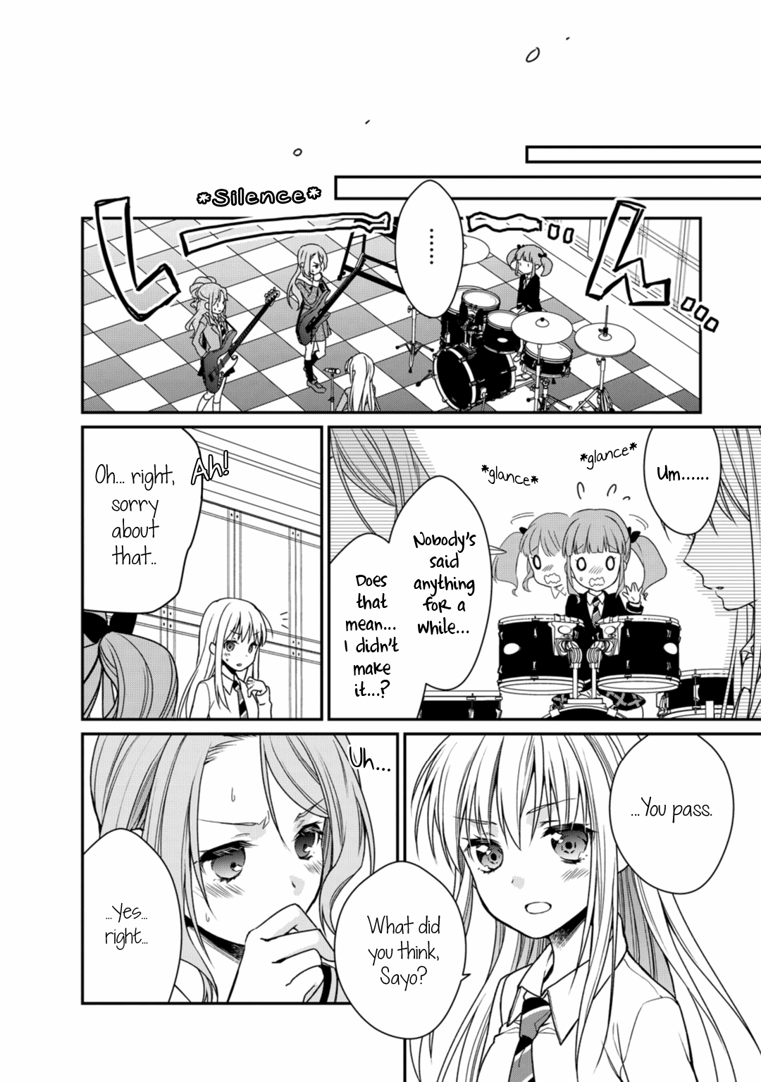 BanG Dream! Girls Band Party! Roselia Stage Chapter 2 page 31 - Chapter 2: The 2nd Best Drummer in the World