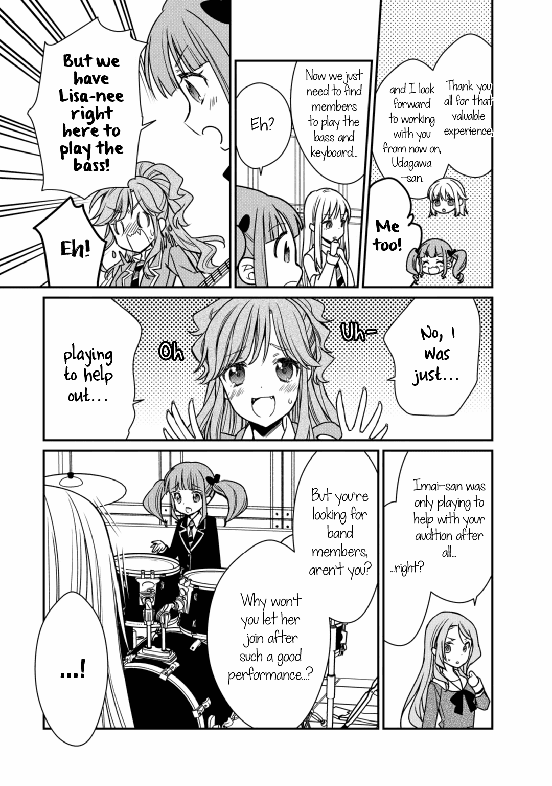 BanG Dream! Girls Band Party! Roselia Stage Chapter 2 page 34 - Chapter 2: The 2nd Best Drummer in the World
