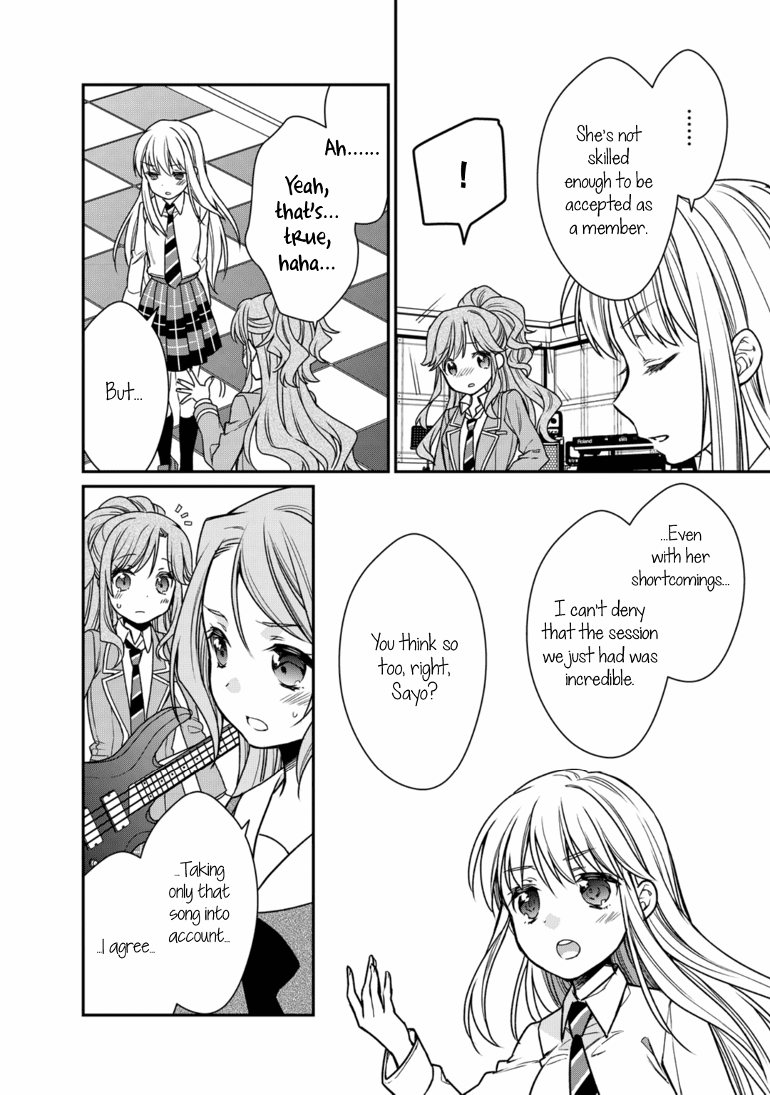 BanG Dream! Girls Band Party! Roselia Stage Chapter 2 page 35 - Chapter 2: The 2nd Best Drummer in the World